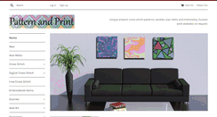 Desktop Screenshot of pattern-and-print.com